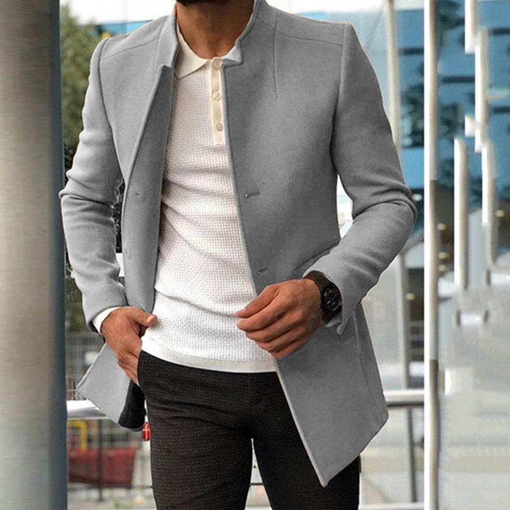 Men's Slim Fit Business Coat