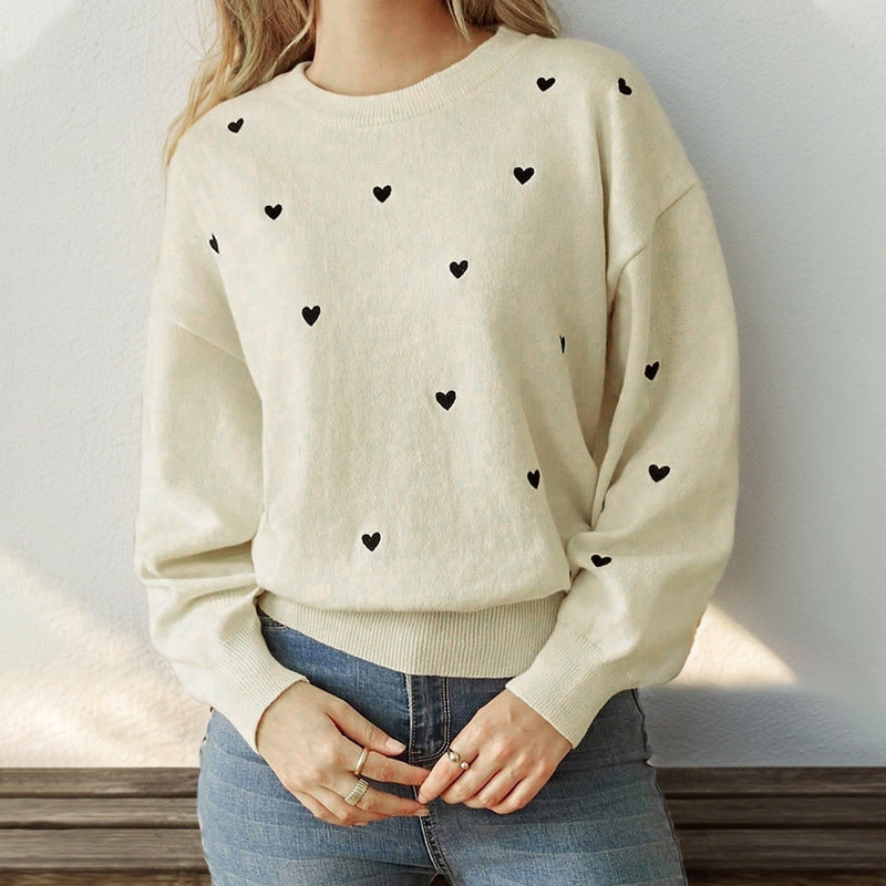 Women’s Heart Sweater