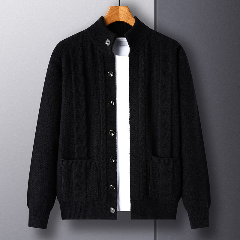 Loose-Fit Pocket Sweater