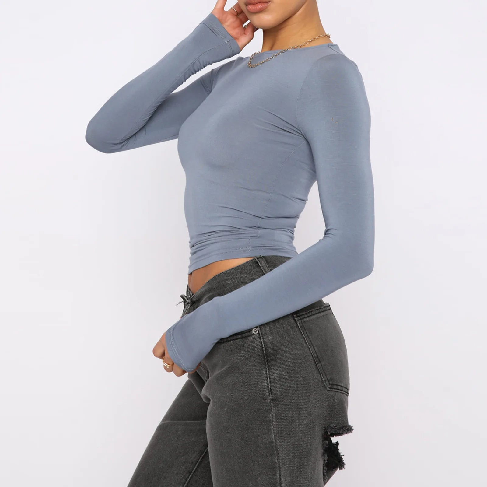 Women’s Slim Long-Sleeve Top