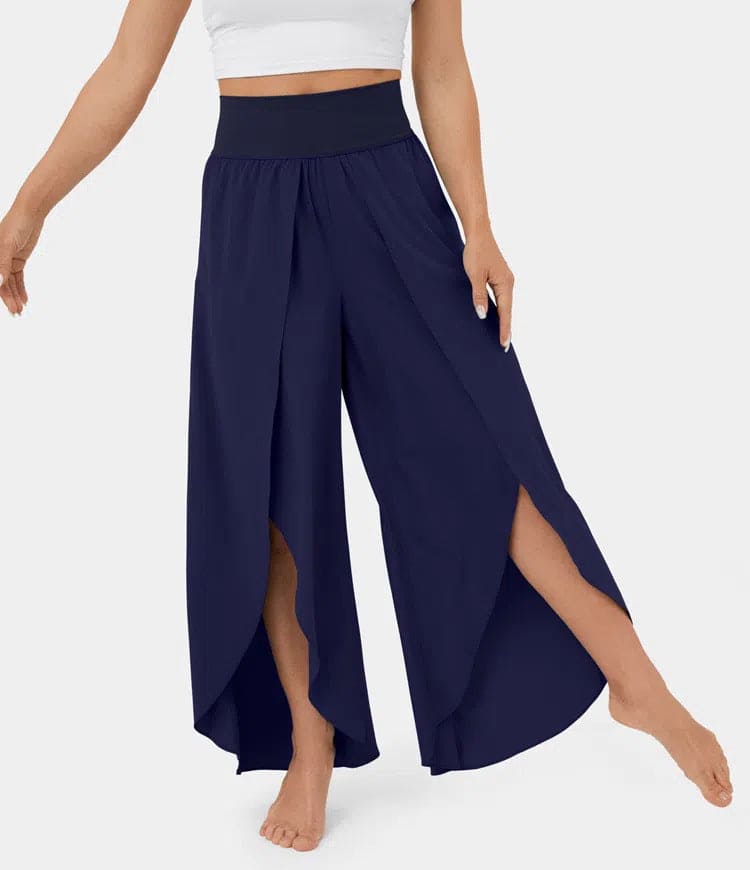 Women's High Waist Split Yoga Pants