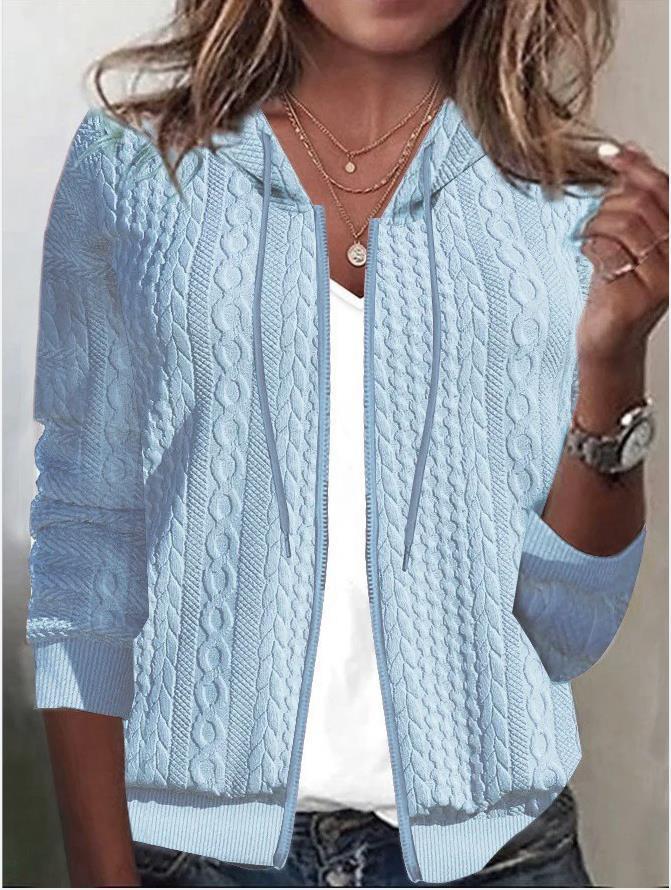 Women’s Hooded Zip Sweater