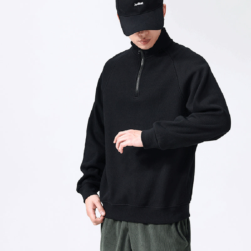 Men’s Stand-Collar Fleece