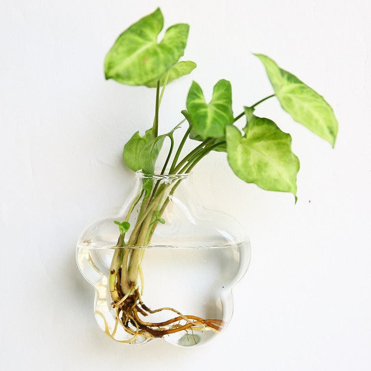 Glass Wall Hanging Vase
