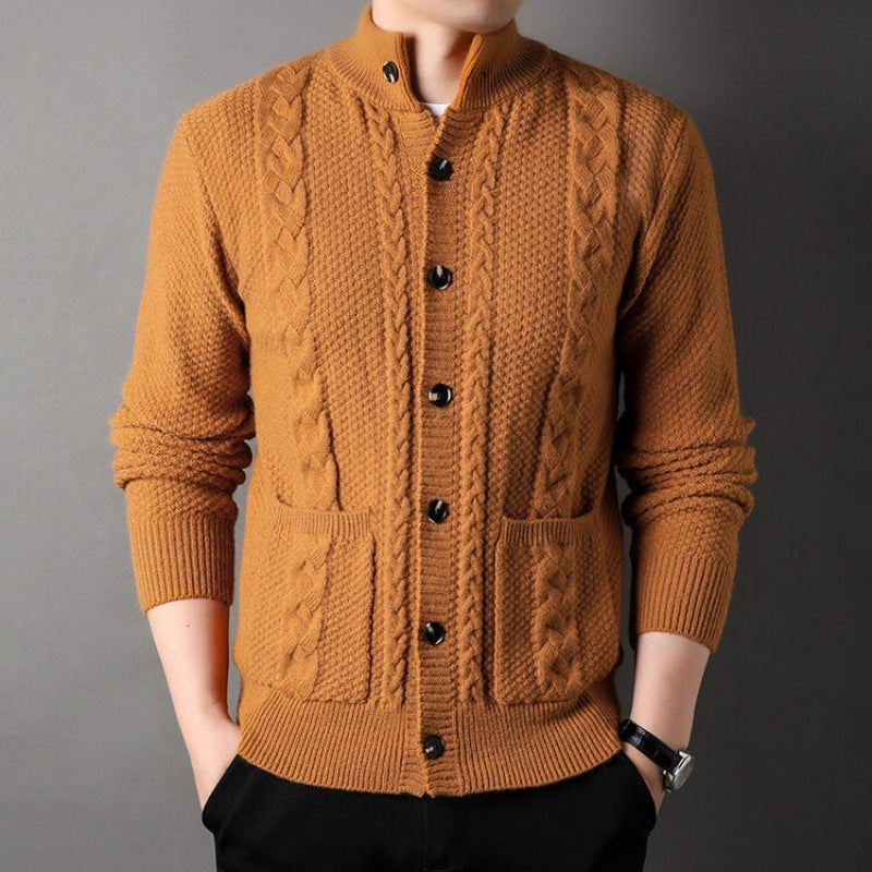Loose-Fit Pocket Sweater