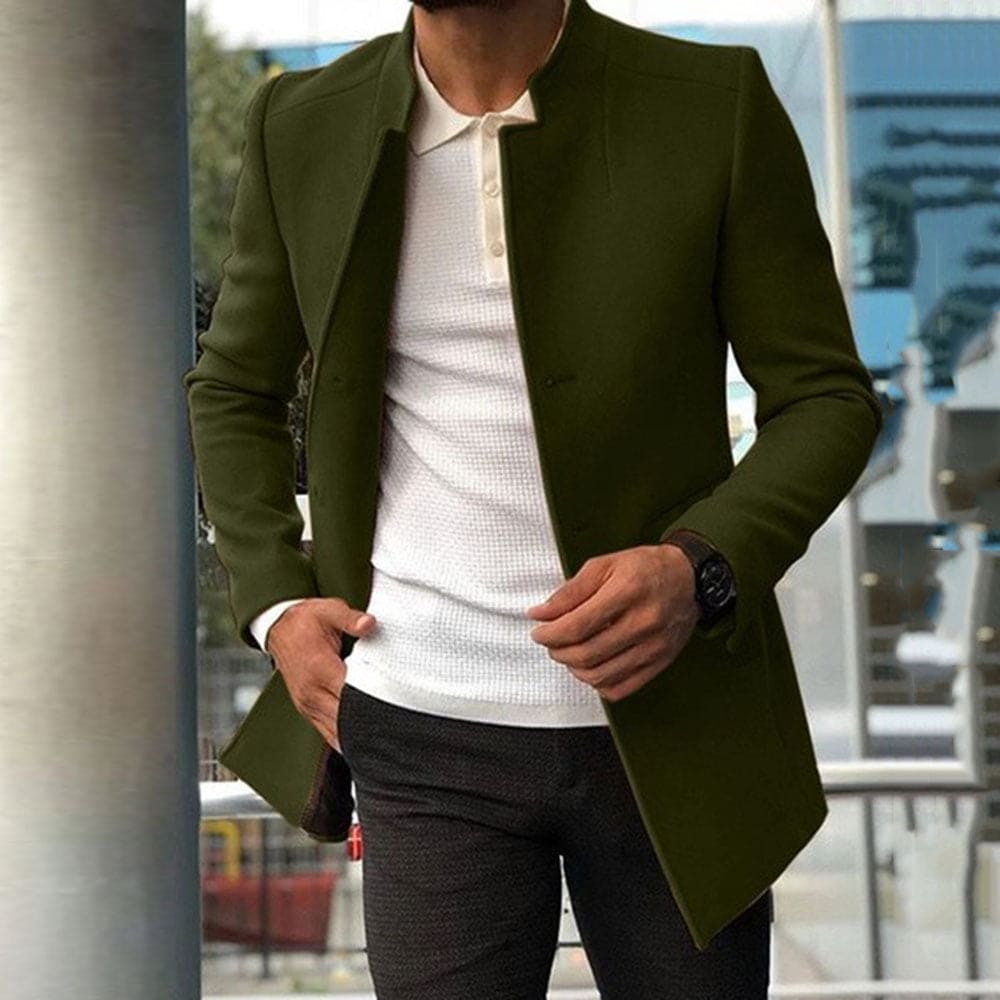 Men's Slim Fit Business Coat