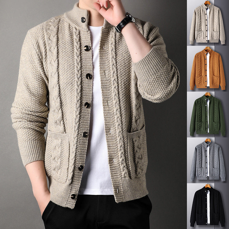 Loose-Fit Pocket Sweater
