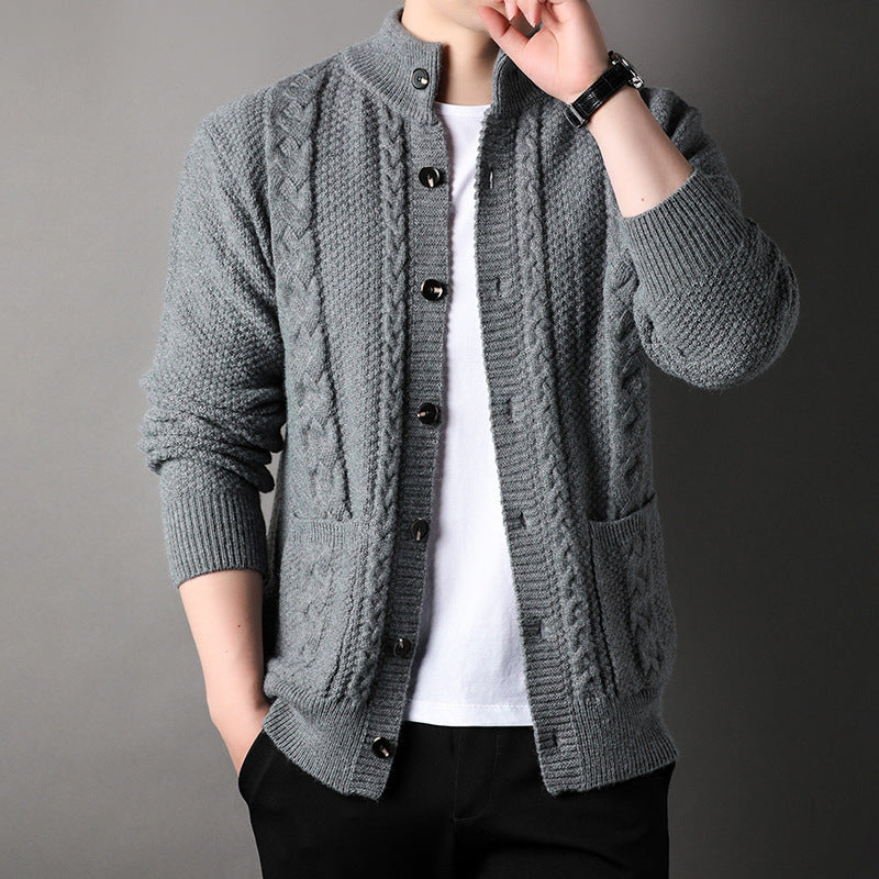 Loose-Fit Pocket Sweater