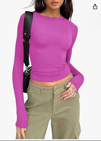 Women’s Slim Long-Sleeve Top