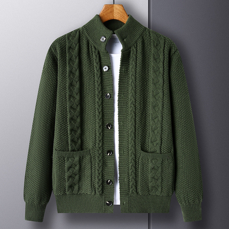 Loose-Fit Pocket Sweater