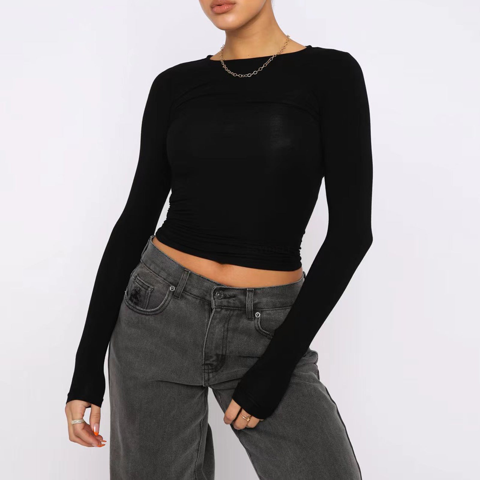 Women’s Slim Long-Sleeve Top