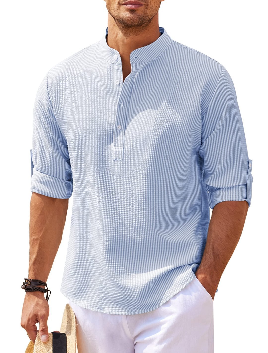 Men’s Long-Sleeve Casual Shirt