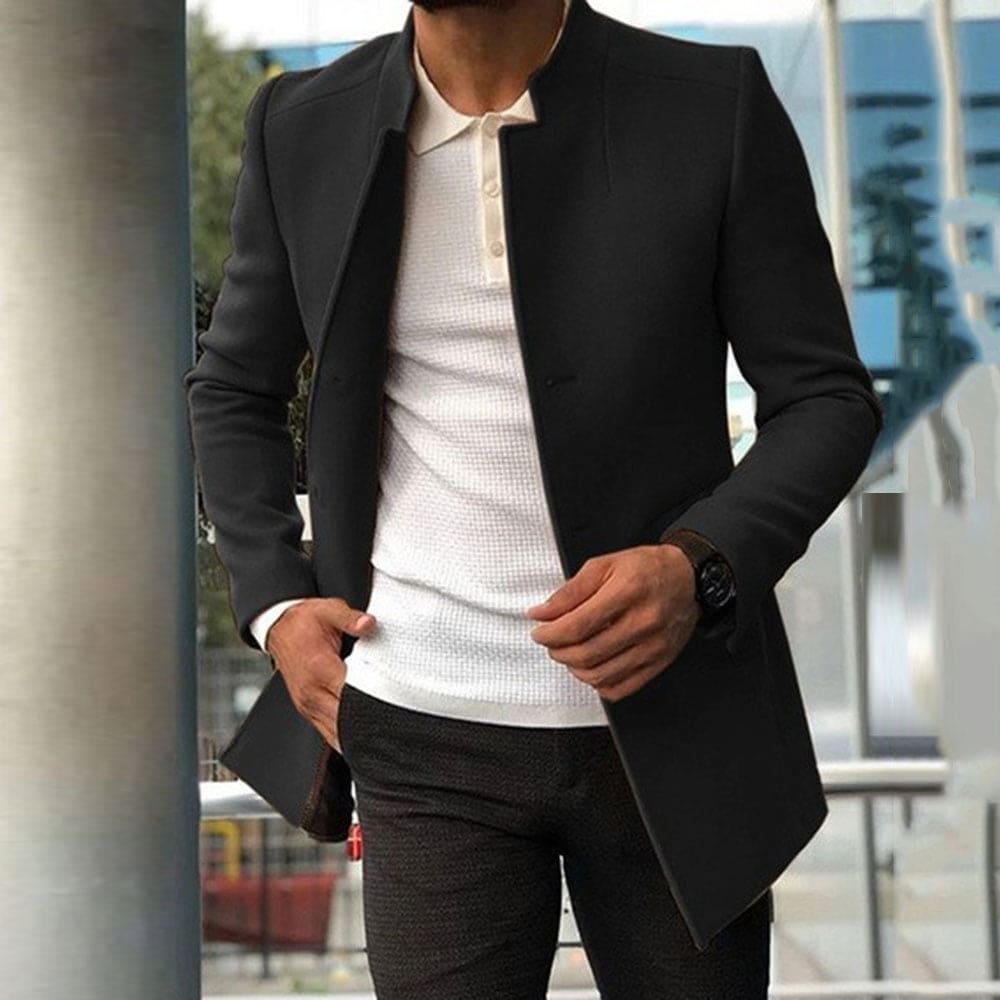 Men's Slim Fit Business Coat