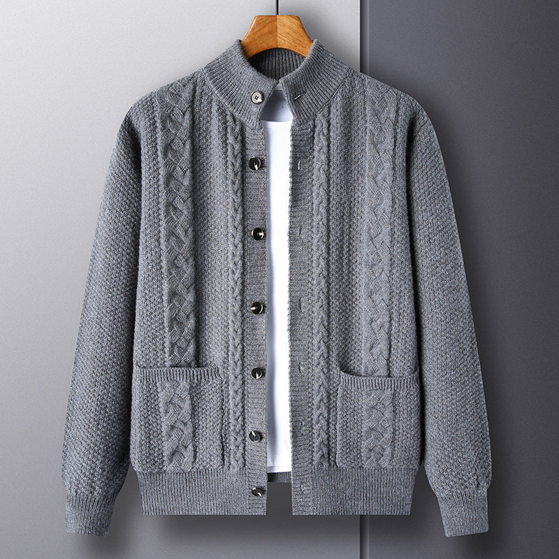 Loose-Fit Pocket Sweater