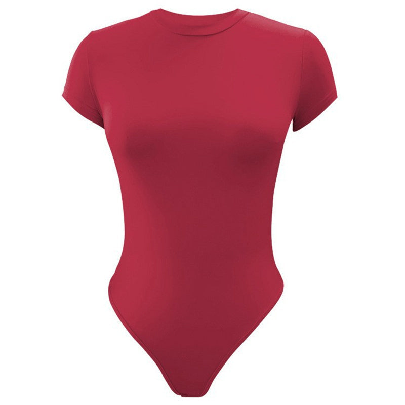 Women’s Short-Sleeve Jumpsuit