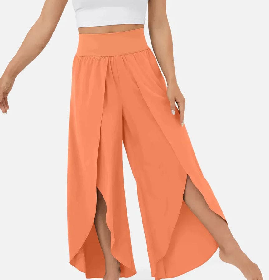 Women's High Waist Split Yoga Pants