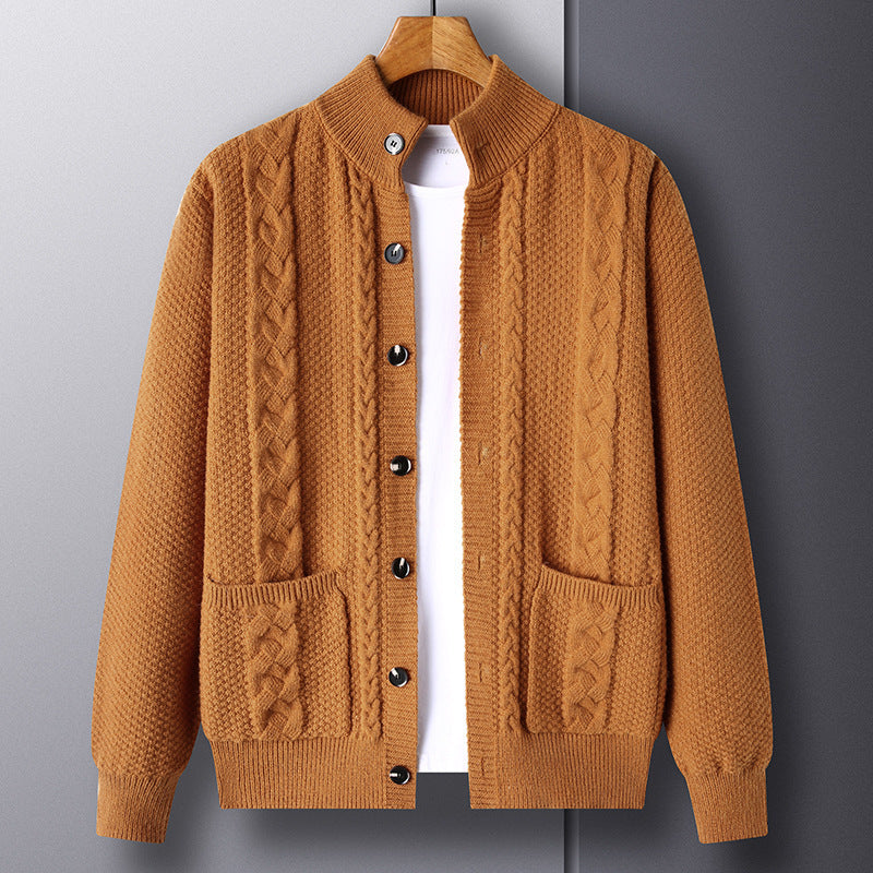 Loose-Fit Pocket Sweater