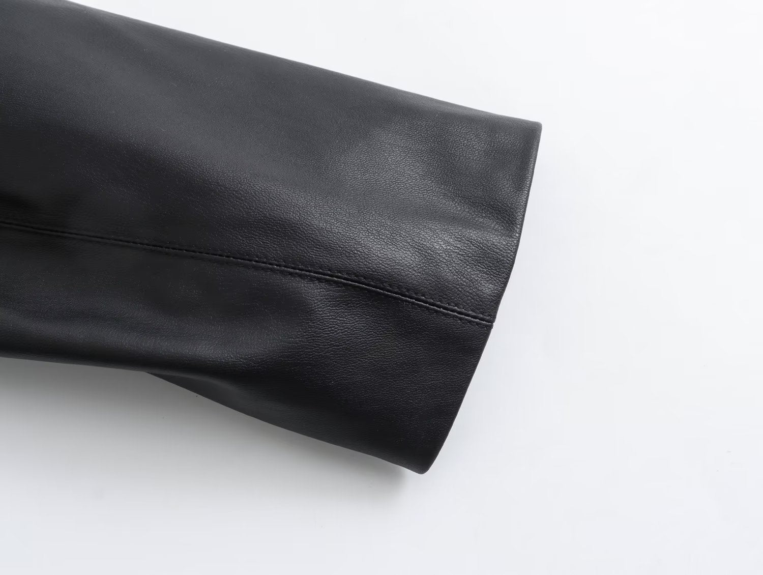 Women’s Loose Leather Coat