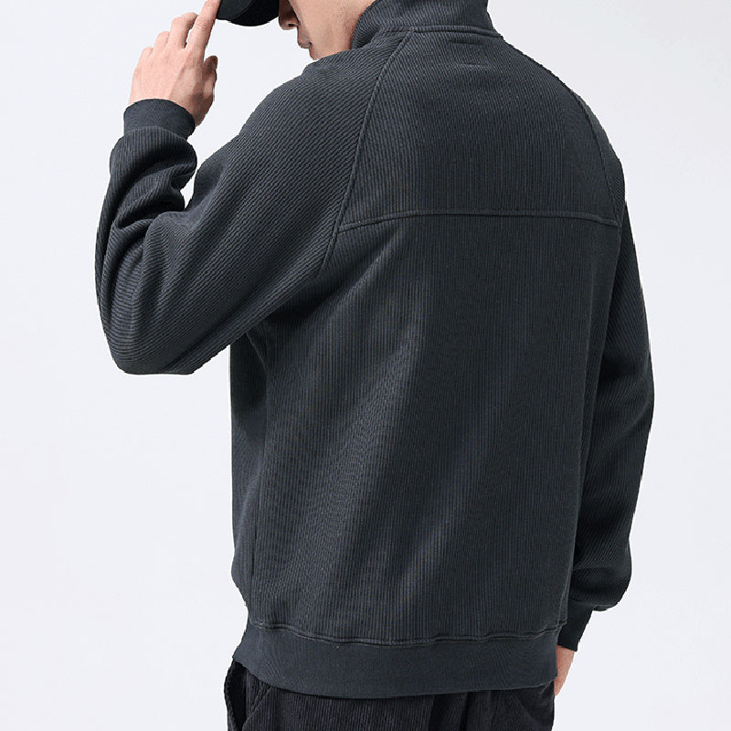 Men’s Stand-Collar Fleece