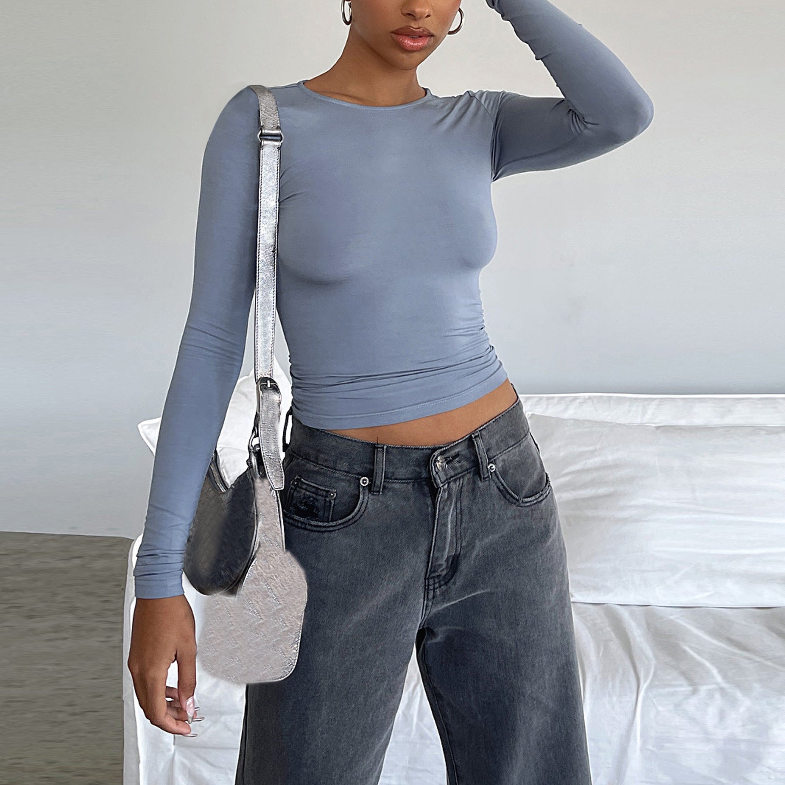 Women’s Slim Long-Sleeve Top