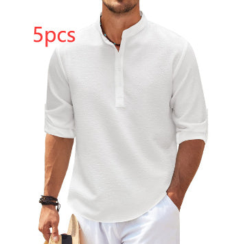 Men’s Long-Sleeve Casual Shirt