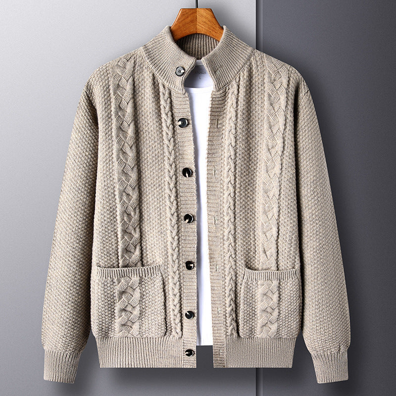 Loose-Fit Pocket Sweater