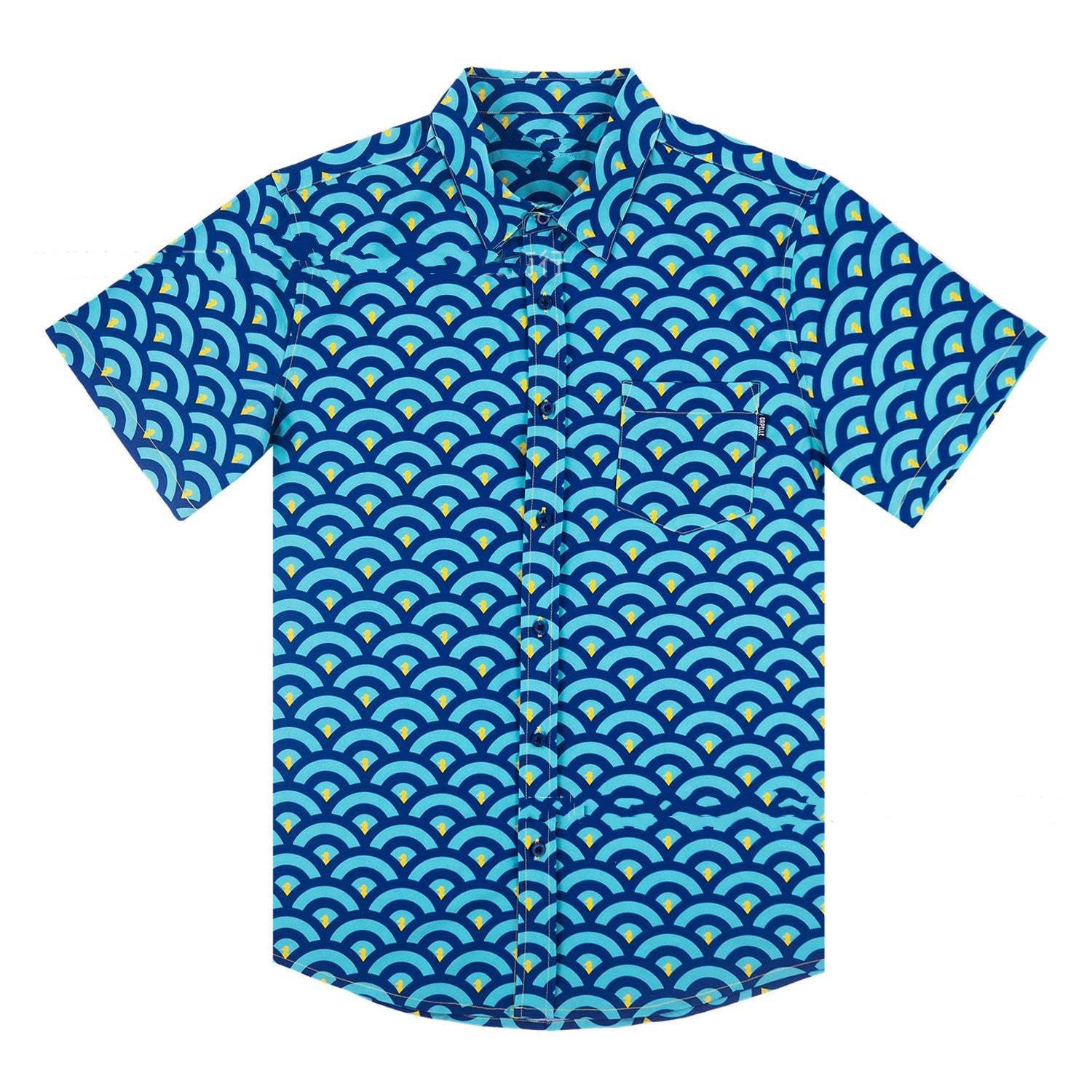 Men’s Printed Beach Shirt