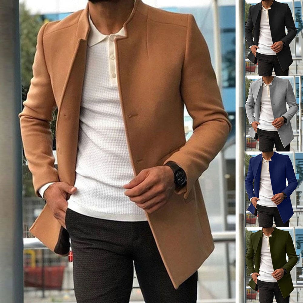 Men's Slim Fit Business Coat