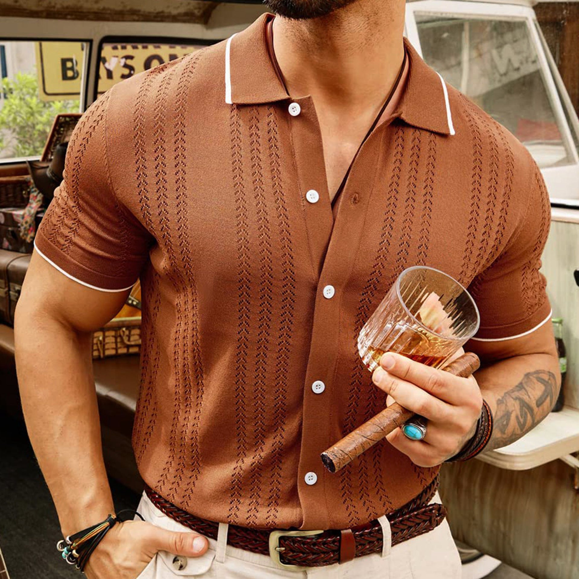 Men’s Short-Sleeve Polo