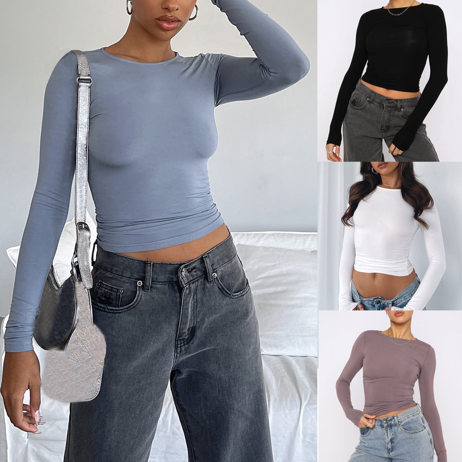 Women’s Slim Long-Sleeve Top