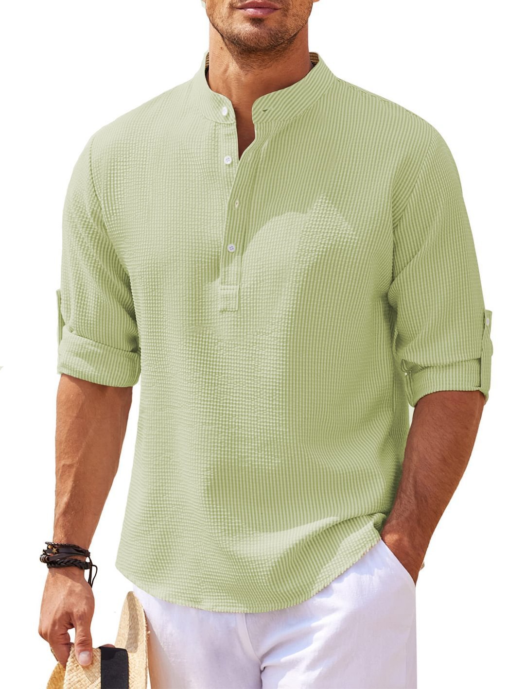Men’s Long-Sleeve Casual Shirt