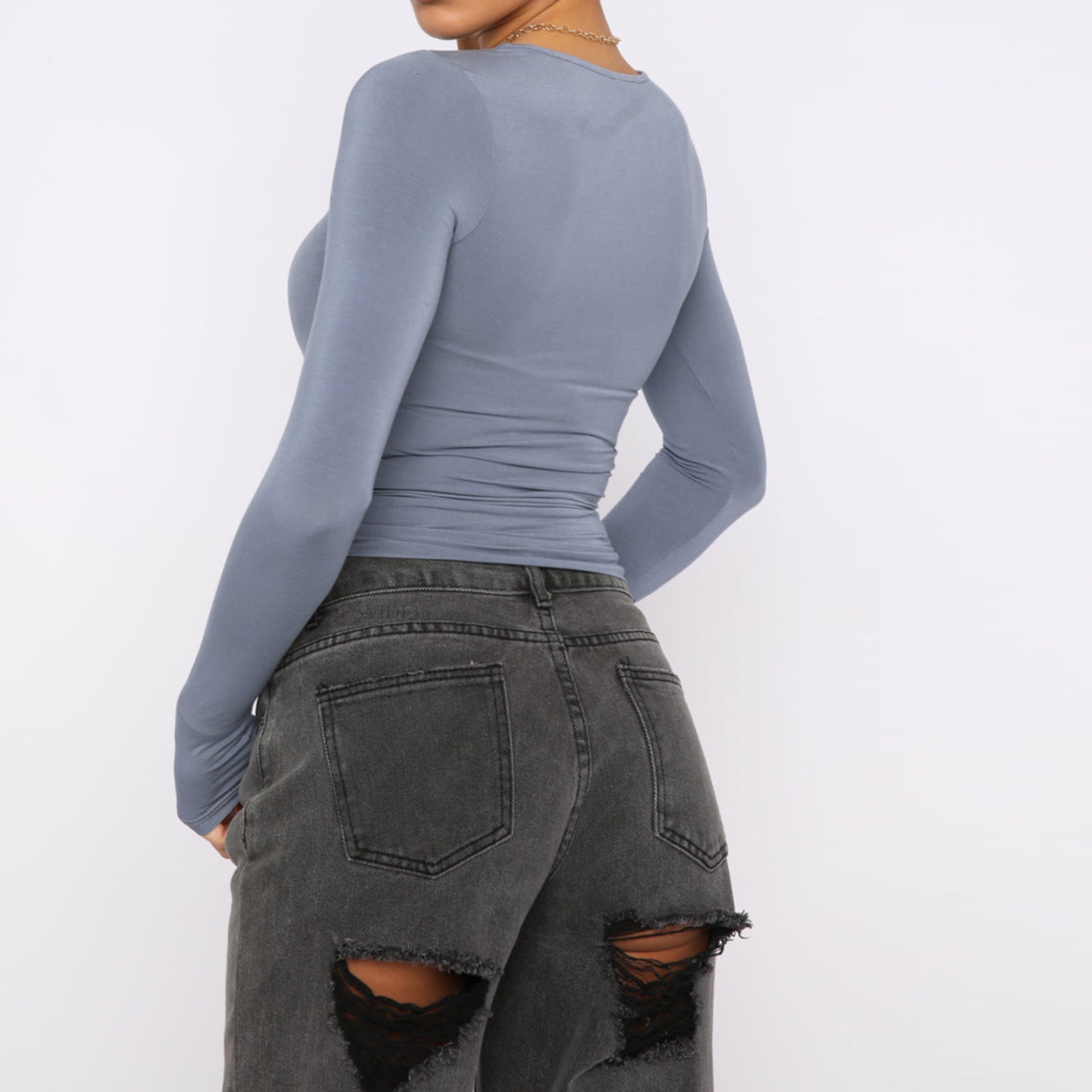 Women’s Slim Long-Sleeve Top