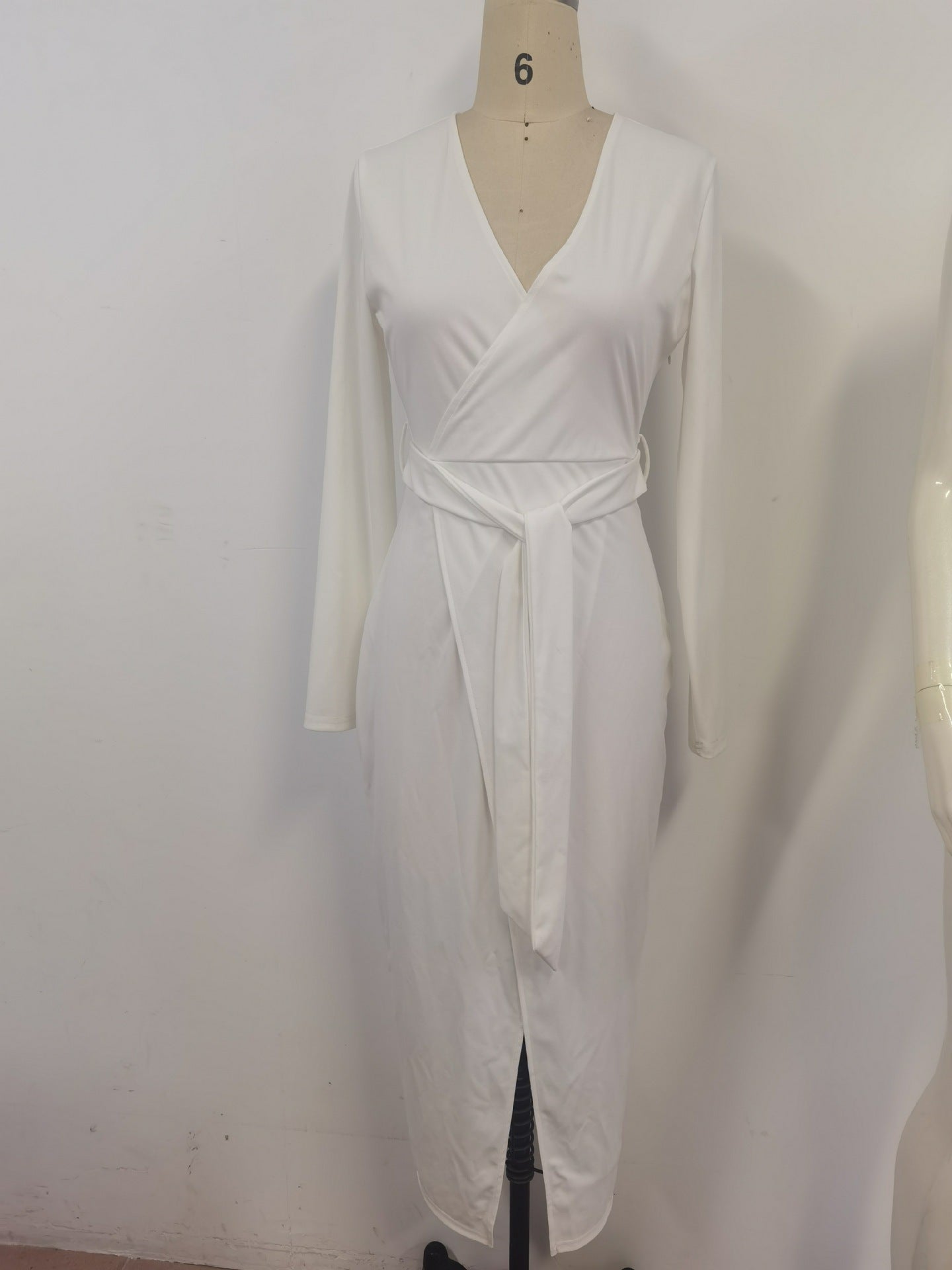 Women’s V-Neck Slim Dress