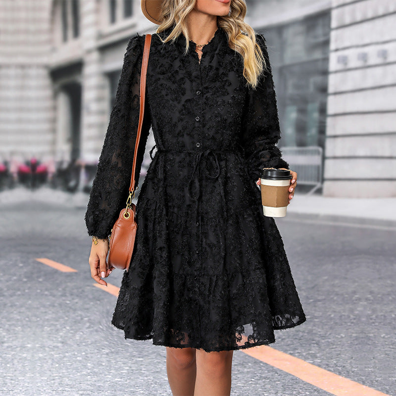 Women’s Lace Tie Dress