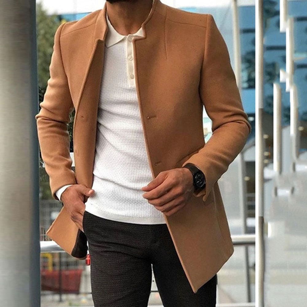 Men's Slim Fit Business Coat