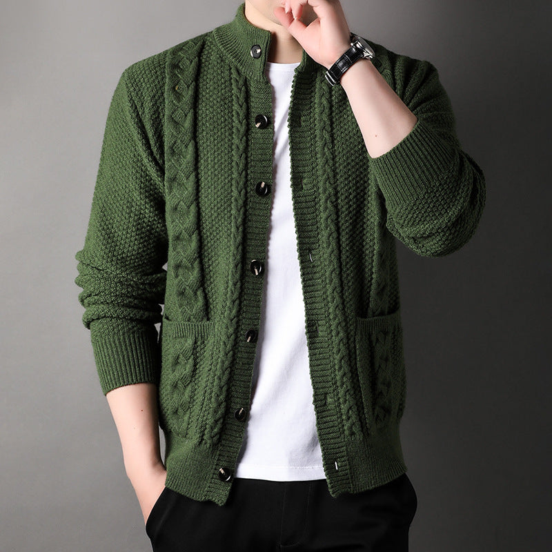Loose-Fit Pocket Sweater
